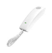 Teléfono IP profesional para Hotelería, montaje en pared, teclado numérico estándar, conferencia de 3 vías, Opus y PoE.