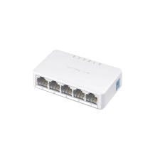 Switch NO Administrable / Para escritorio /  5 puertos 10/100 Mbps / DiseÃ±o Compacto / Plug and Play