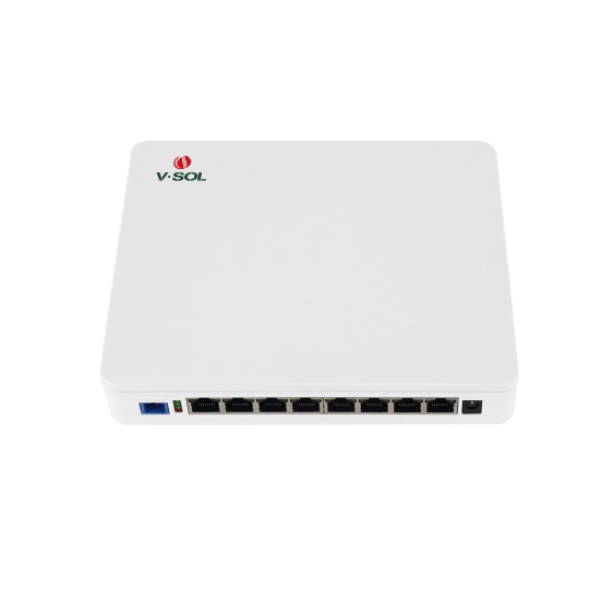 ONU Dual EPON/GPON / 8 Puertos PoE 802.3at Gigabit / Wi-Fi Doble banda 2.4 y 5 GHz /  1 Puerto SC/UPC