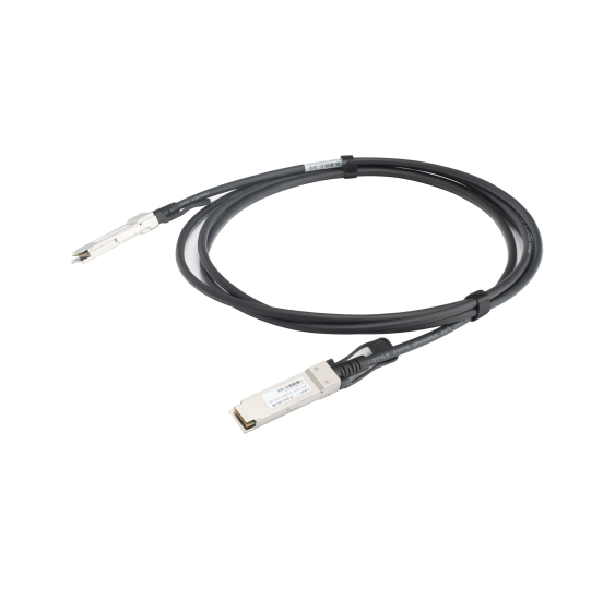 Cable DAC QSFP+ de 40 Gbps a 40 Gbps / Passive Direct Attach Copper Twinax Cable / Longitud: 3 metros