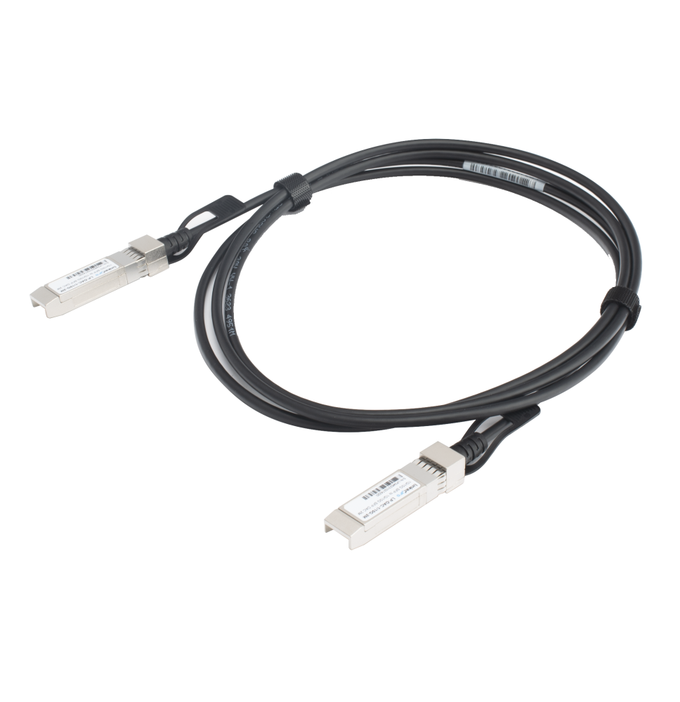 Cable DAC QSFP+ de 40 Gbps a 40 Gbps / Passive Direct Attach Copper Twinax Cable / Longitud: 2 metros