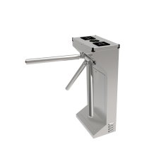 Torniquete Industrial en Acero Inoxidable, Bidireccional, USO RUDO, Espacio para Lectora de Proximidad