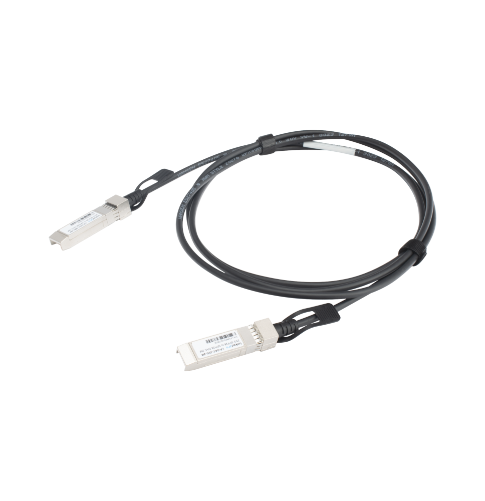 Cable DAC SFP28 de 25 Gbps a 25 Gbps / Passive Direct Attach Copper Twinax Cable / Longitud: 2 metros