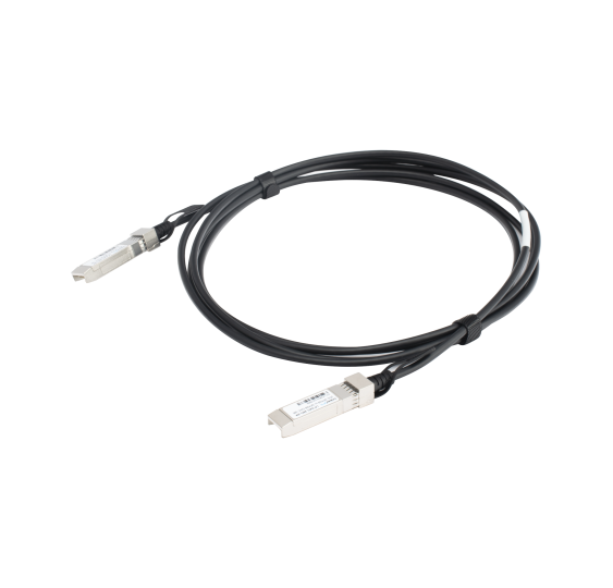 Cable DAC SFP28 de 25 Gbps a 25 Gbps / Passive Direct Attach Copper Twinax Cable / Longitud: 3 metros