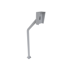 Base tipo tubular para instalación de Lectora RFID.