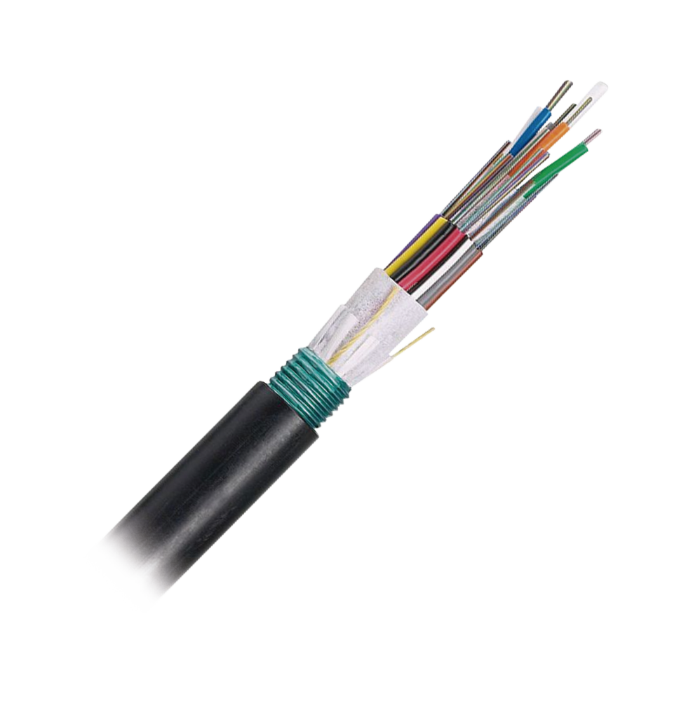 Cable de Fibra óptica de 6 hilos, OSP (Planta Externa), Armada, 250um, Monomodo OS2, Precio Por Metro