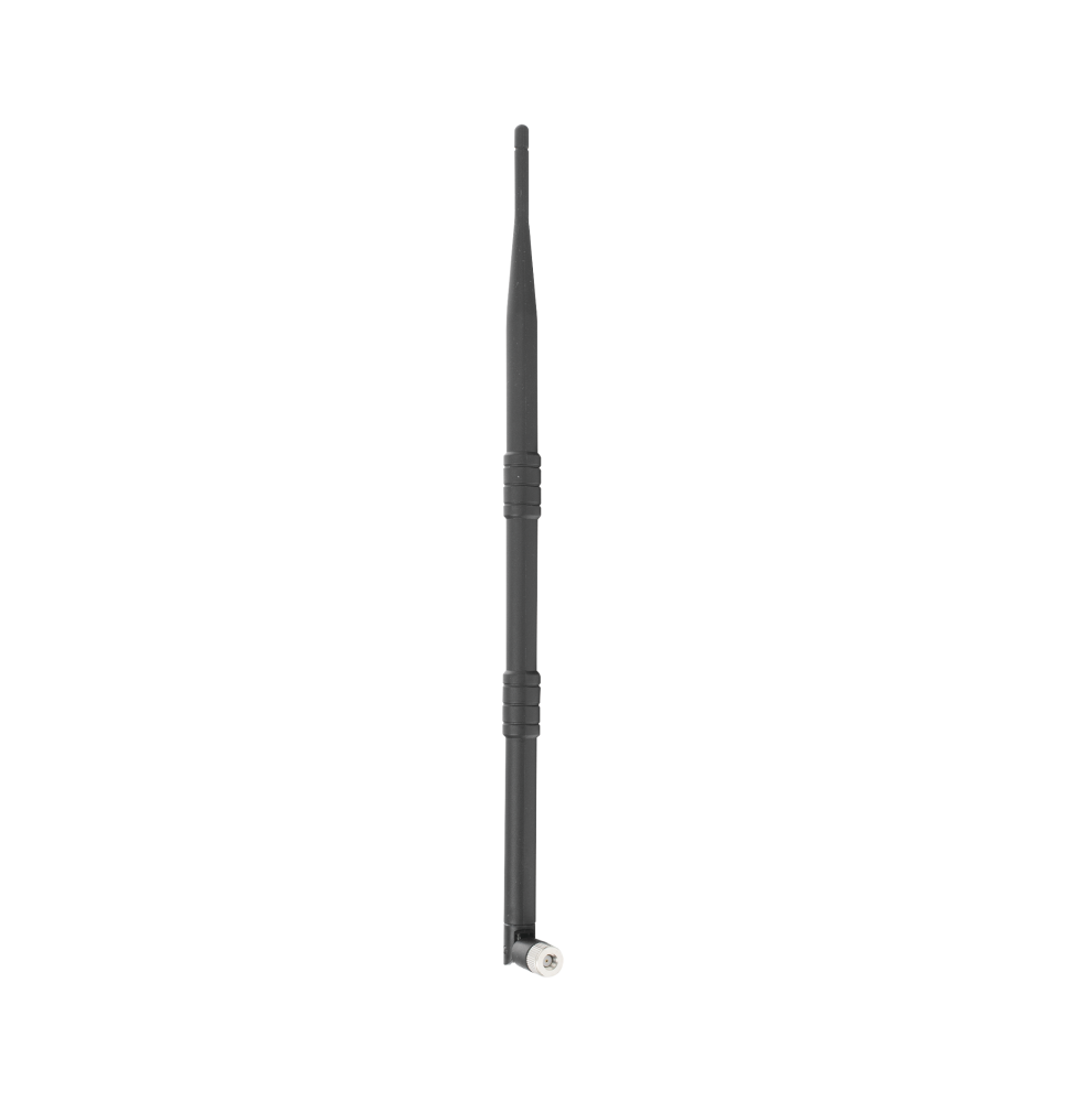 Antena Omnidireccional, 2.4 - 2.5 GHz, 9 dBi. Dimensiones 38.4 cm, ideal para router o puntos de acceso