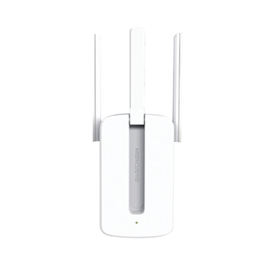 Repetidor / Extensor de Cobertura WiFi N / MU-MISO / 300 Mbps 2.4 GHz / 3 antenas externas / Botón WPS