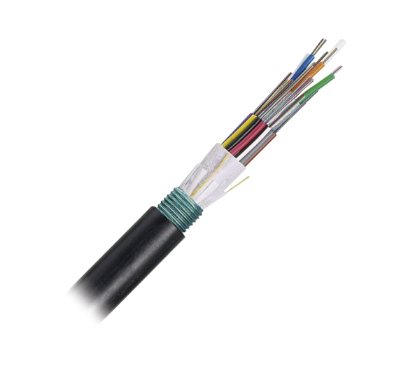 Cable de Fibra óptica de 48 hilos, OSP (Planta Externa), Armada, 250um, Monomodo OS2, Precio Por Metro