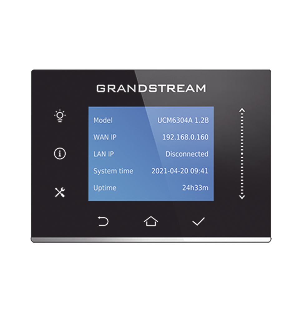 Conmutador IP-PBX para hasta 1000 usuarios y 150 llamadas simultaneas, 4FXO, 4FXS, solución para PyMEs