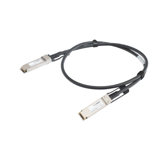 Cable DAC QSFP28 de 100 Gbps a 100 Gbps / Passive Direct Attach Copper Twinax Cable / Longitud: 1 metro