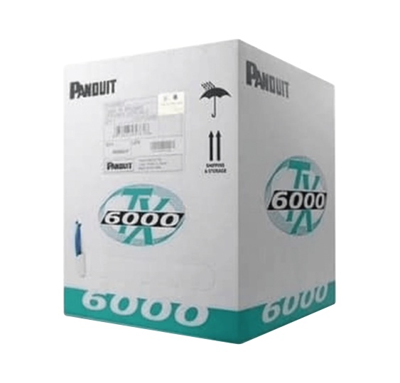 Bobina de Cable UTP 305 Metros Amarillo Categoría 6 Mejorado